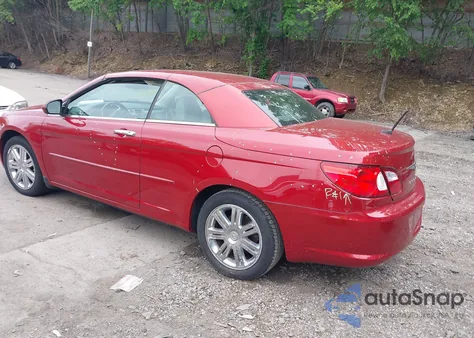 2008 Chrysler Sebring Limited из США, поврежденный, VIN 1C3LC65M48N168231